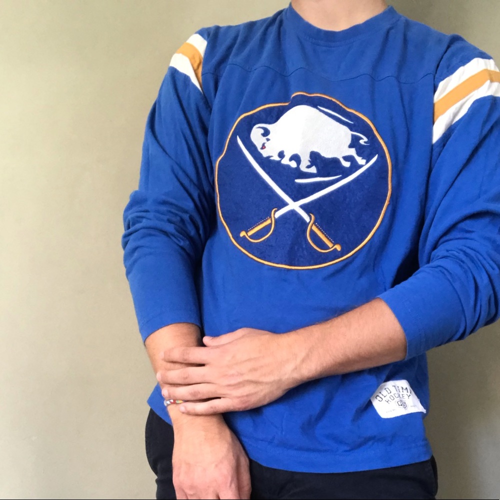 Buffalo Sabres Old Time Hockey long sleeve shirt